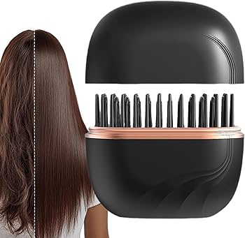 Mini Peigne Lissant Sans Fil – Retouches Rapides & Coiffure Parfaite