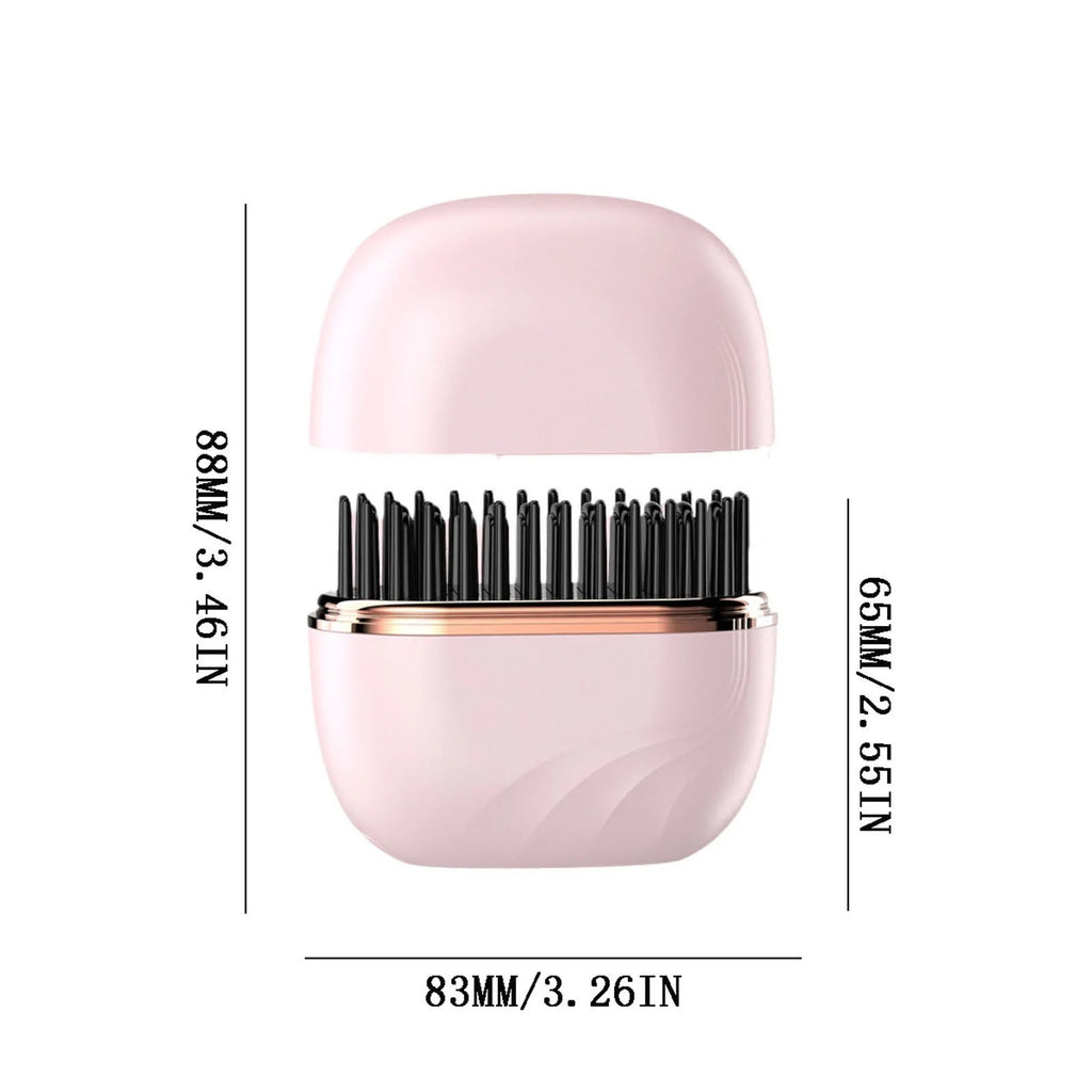 Mini Peigne Lissant Sans Fil – Retouches Rapides & Coiffure Parfaite